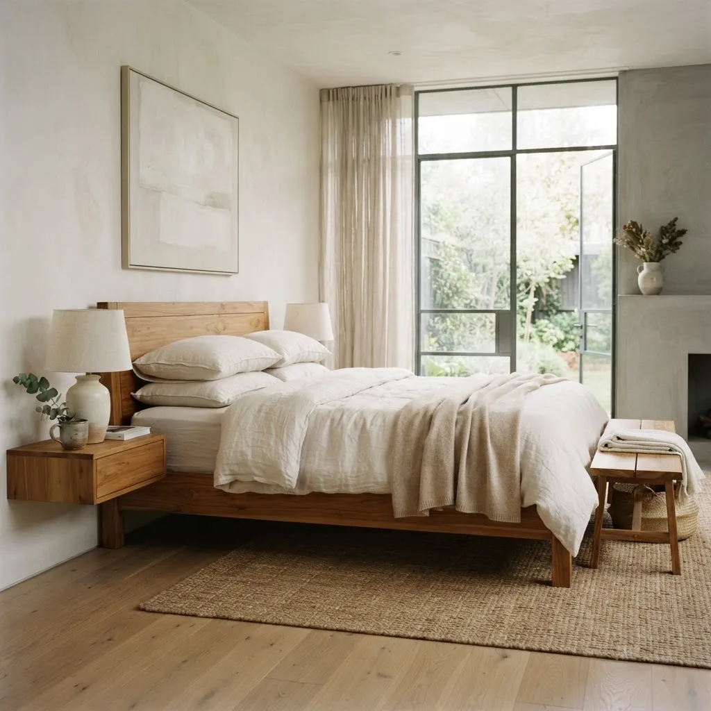 Handcrafted teak beds — thumbnail 3