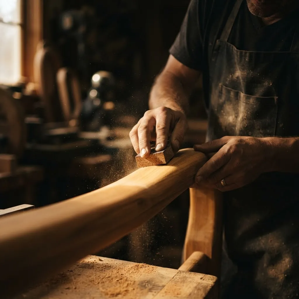 Handcrafted teak beds — thumbnail 4