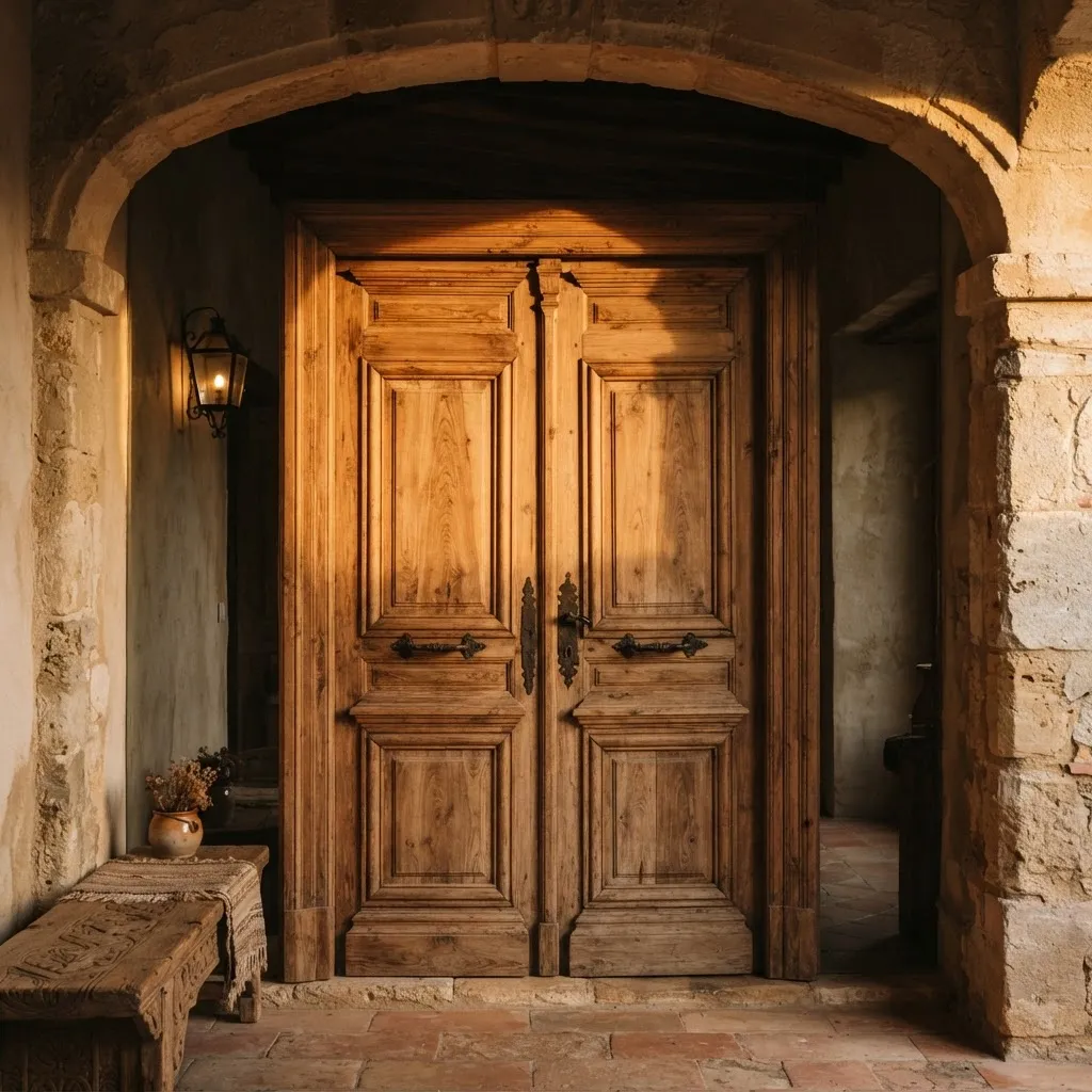 Solid teak doors — thumbnail 3
