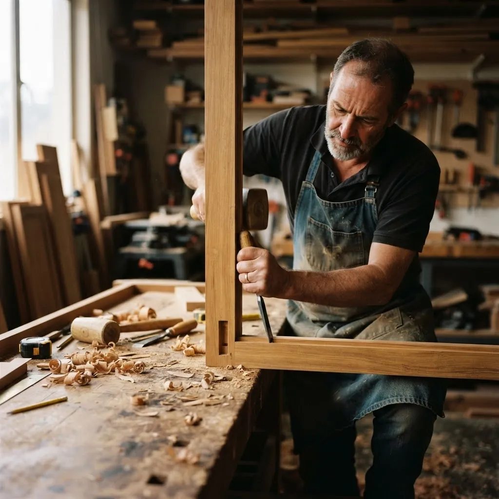 Solid teak doors — thumbnail 4