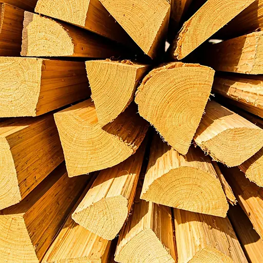 Teck brut — 2x4 (par pied)